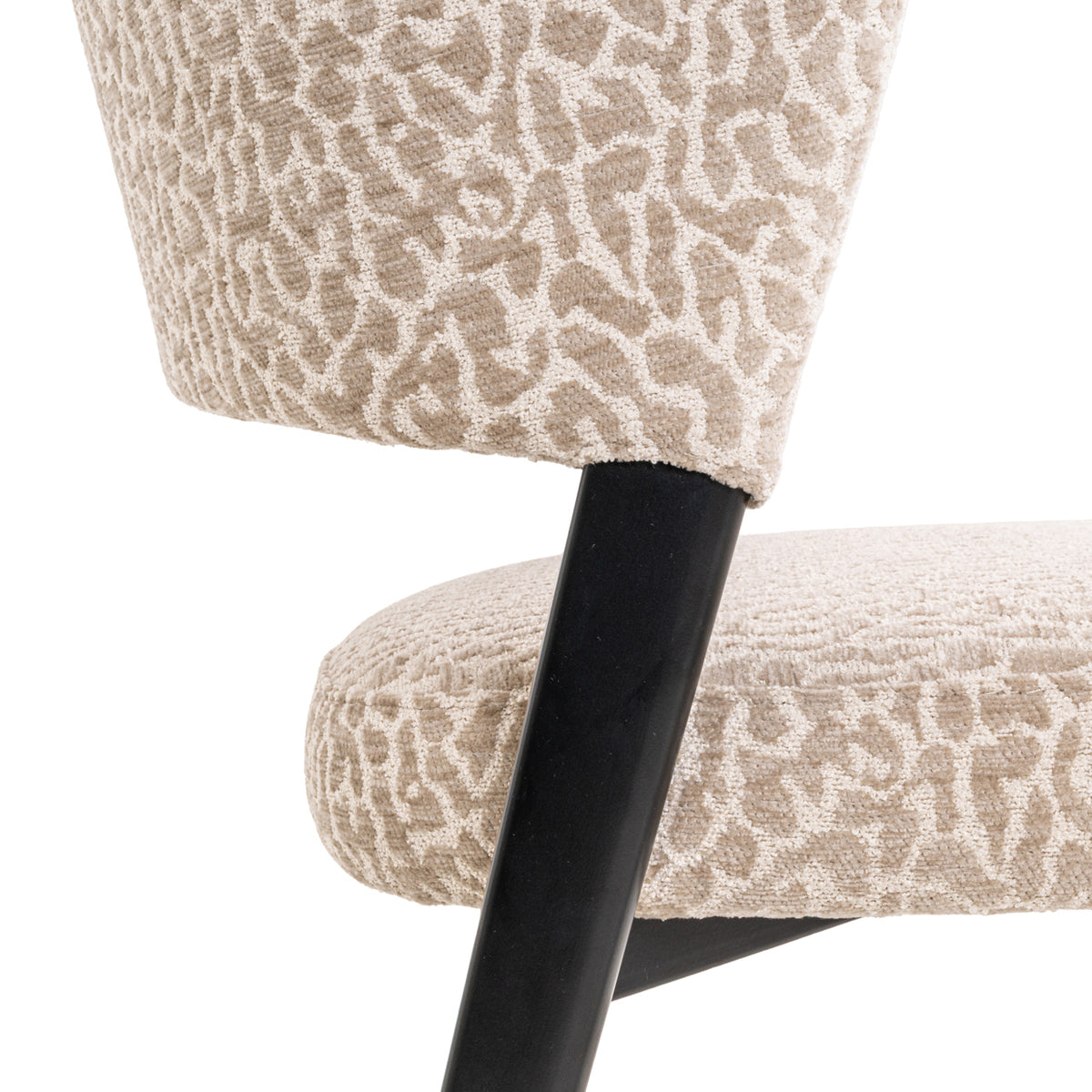 Richmond Möbel Esszimmerstuhl Zeno beige leopard | 214148
