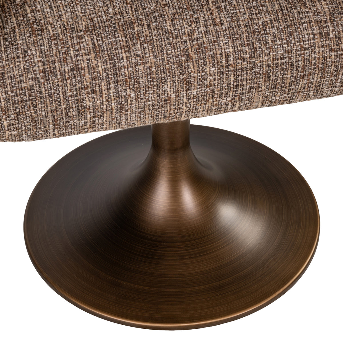 Richmond Möbel Esszimmerstuhl Aldo drehbar brown tweed | 214401