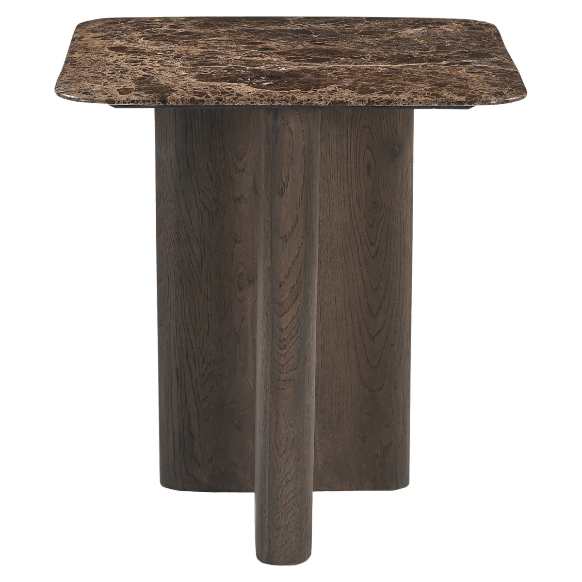 Richmond Möbel Beistelltisch Castello marble top smoked charchoal | 215597