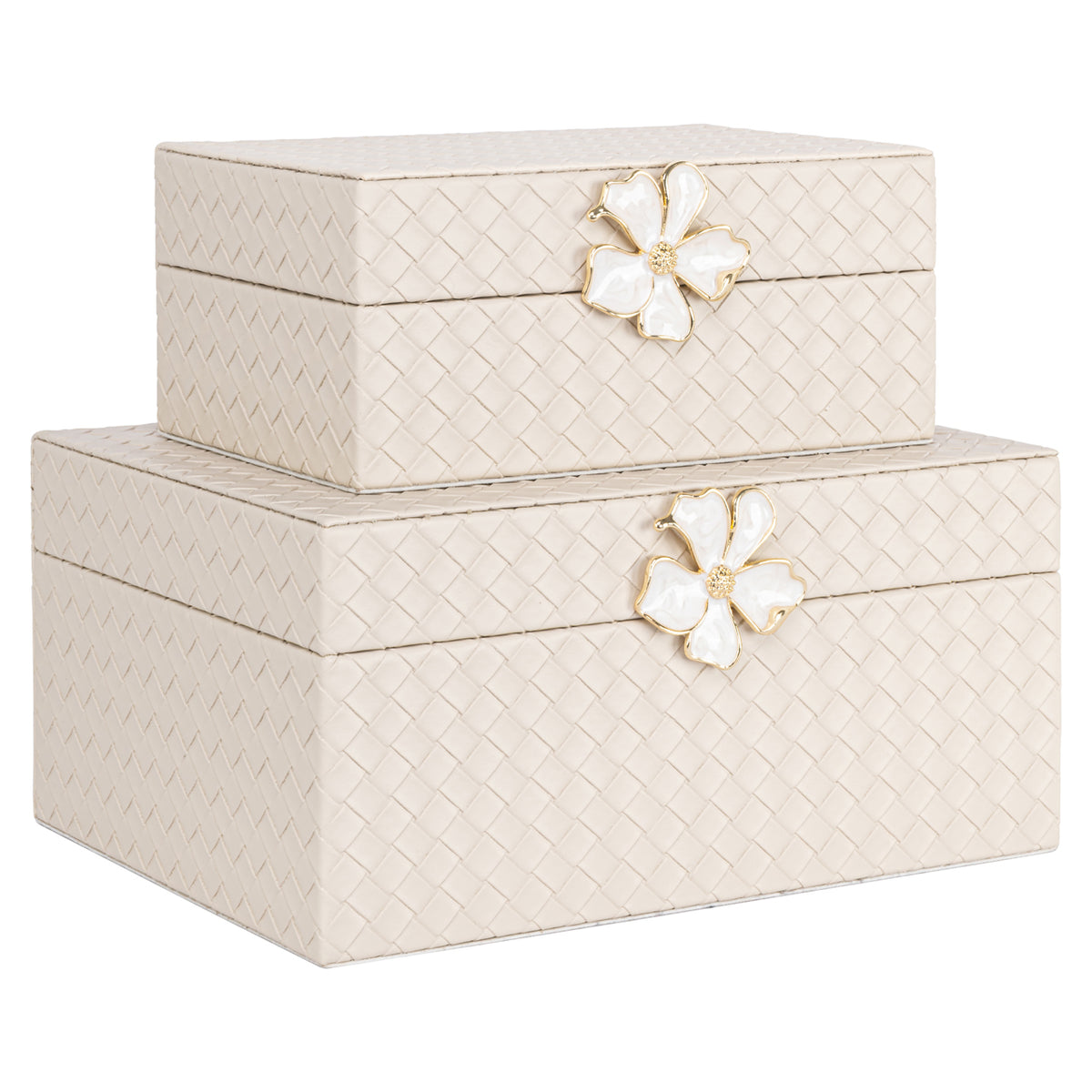 Richmond Möbel Aufbewahrungsbox Lillie ivory | 215926
