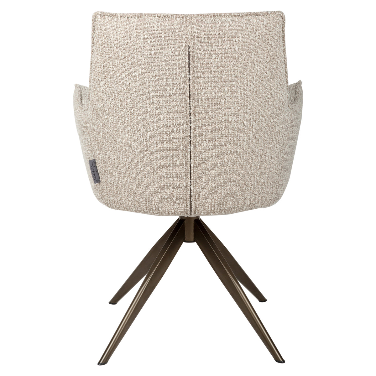 Richmond Möbel Esszimmerstuhl Dakota drehbar with arm natural chunky | 216037