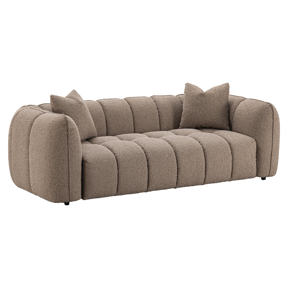 Richmond Möbel Sofa Hogan Feuerresistent mocca chunky | 216603