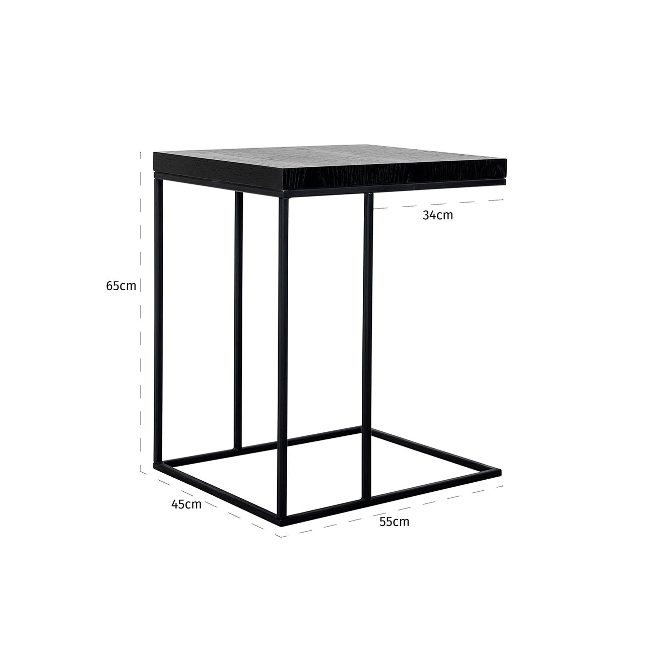 Richmond Möbel | Beistelltisch Oakura | Black
