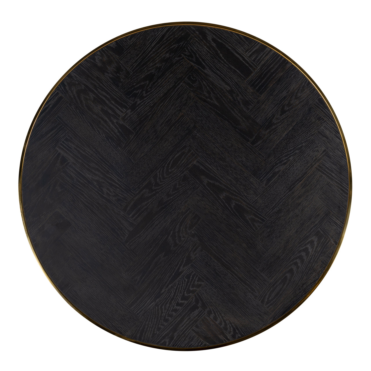 Richmond Möbel | Couchtisch Blackbone Gold (Set von 2) | Black-rustic