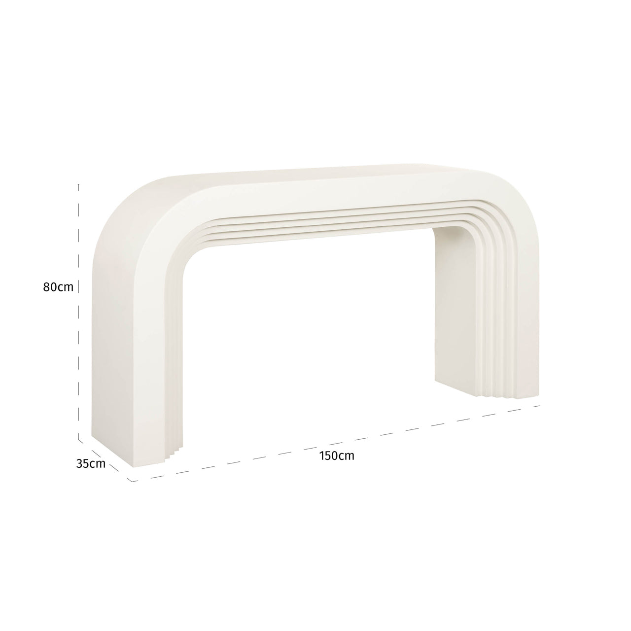 Richmond Möbel | Konsole Rainbow | White