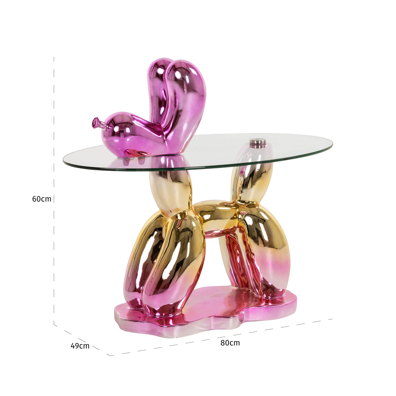 Richmond Möbel | Beistelltisch Usha | Pink