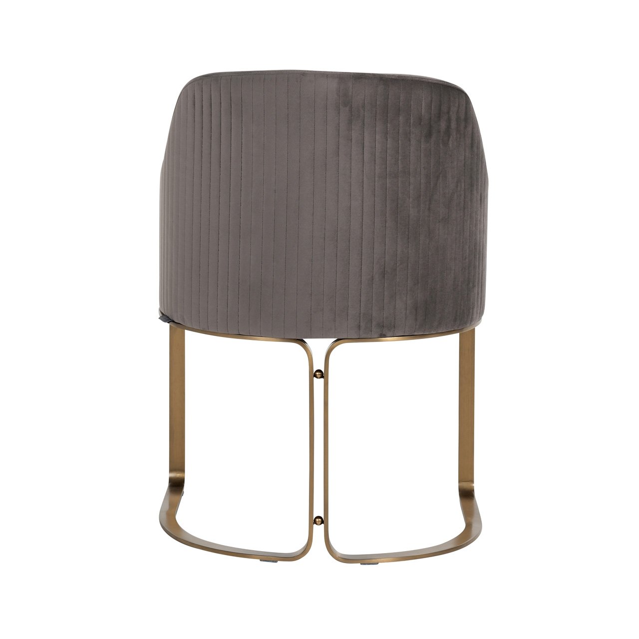 Dining chair Indigo khaki velvet