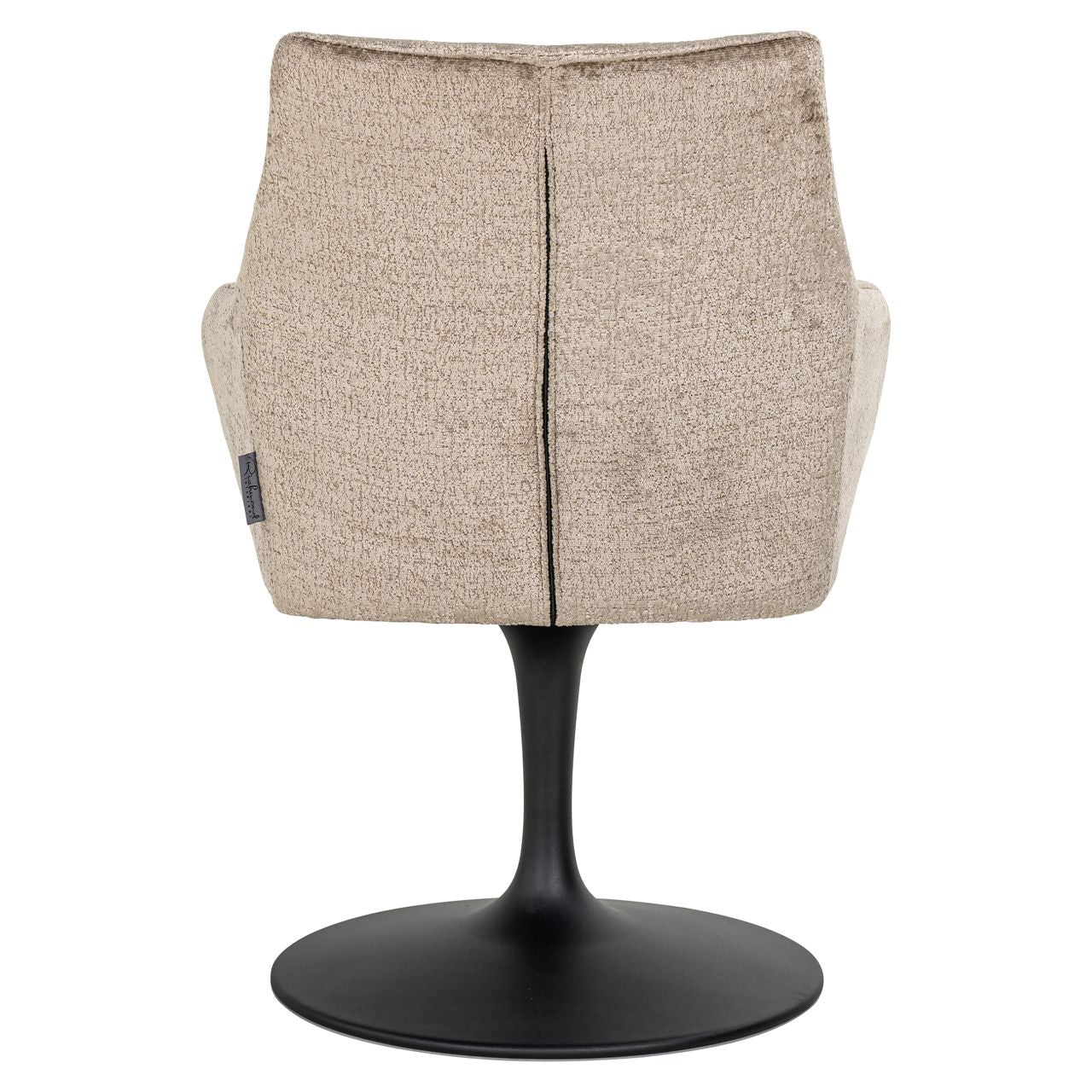 Swivel Chair Marlon in Chenille