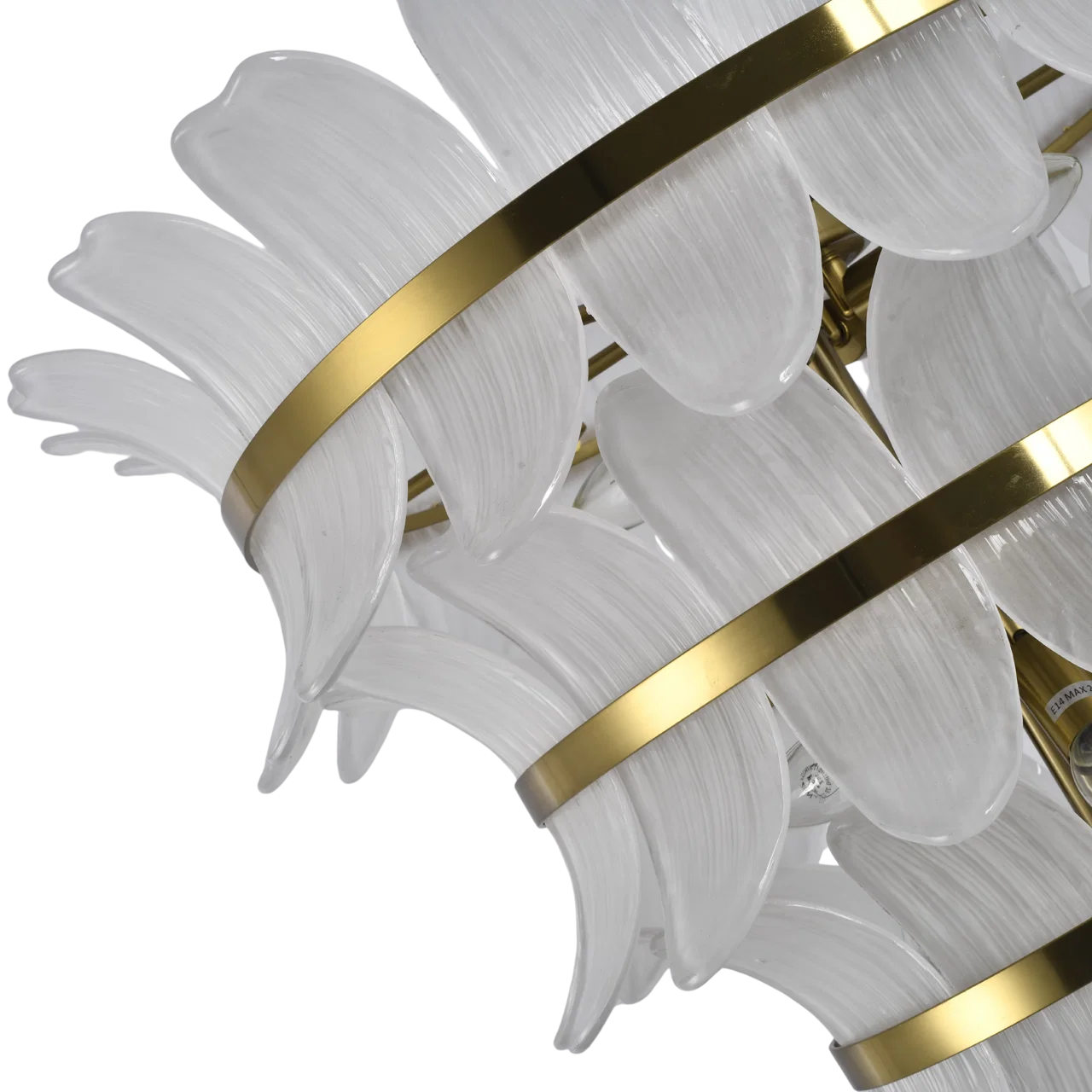 Pendant light Ameline brass antique