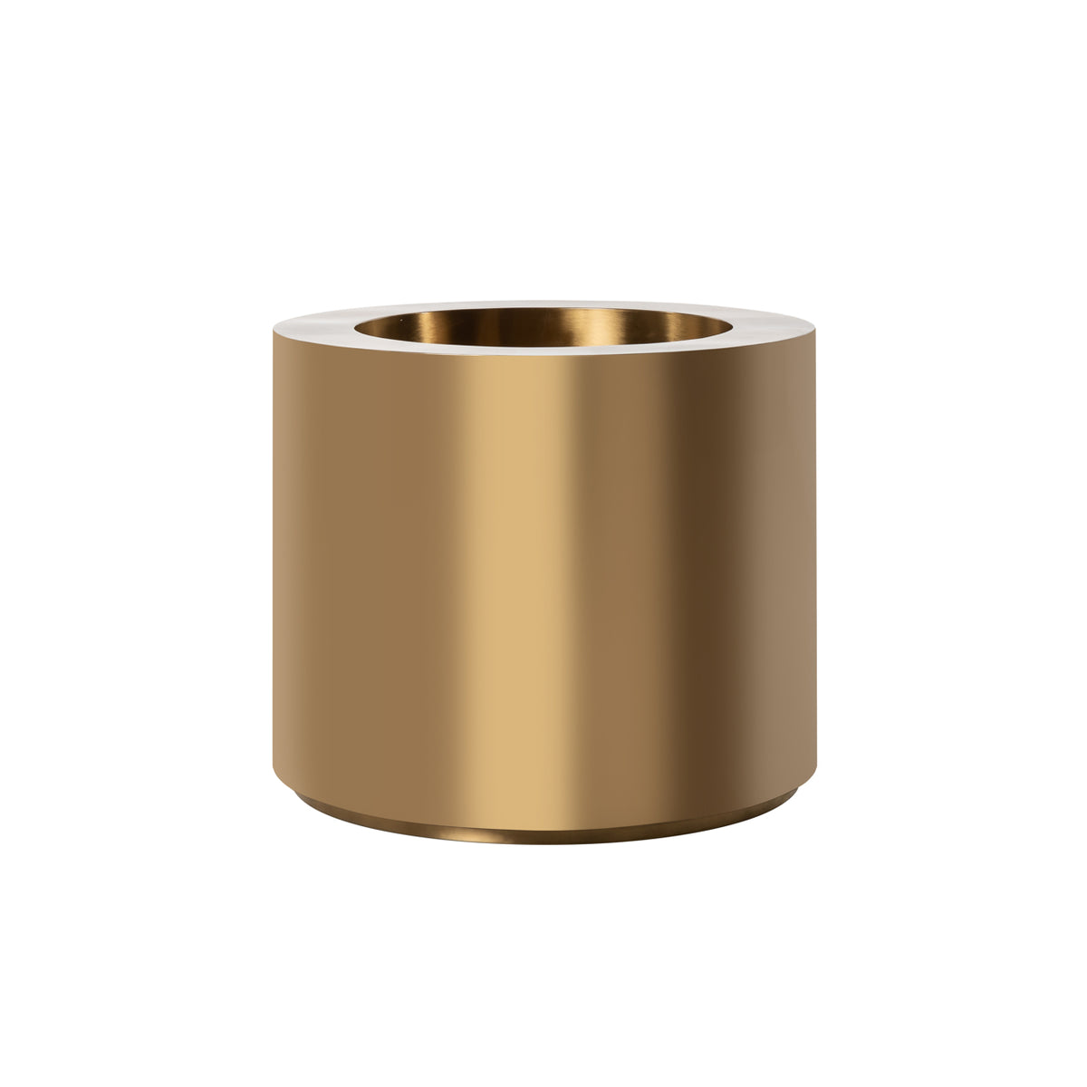 Richmond Möbel Pflanzgefäß Donna brushed gold | 210916