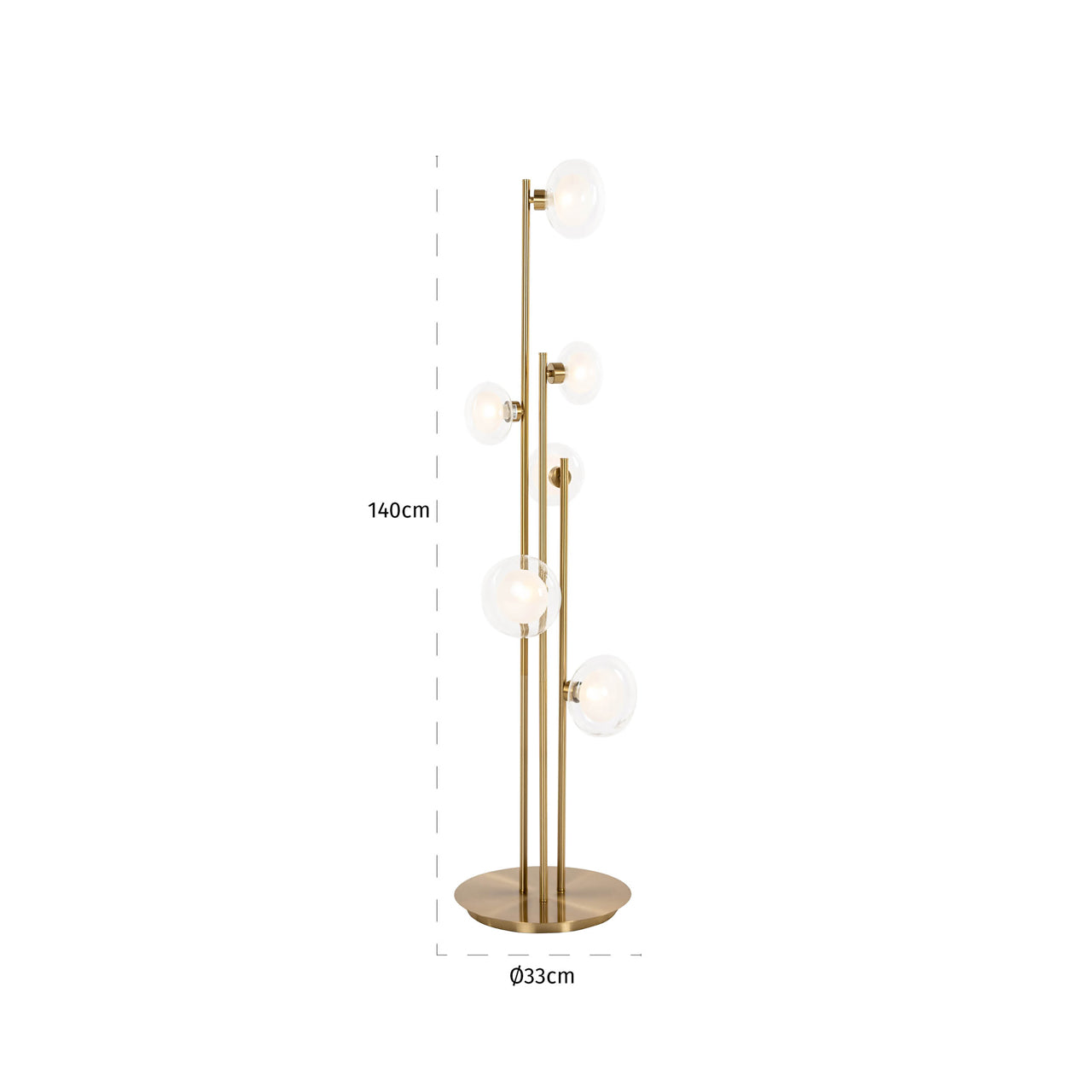 Richmond Möbel | Stehlampe Luva | Black