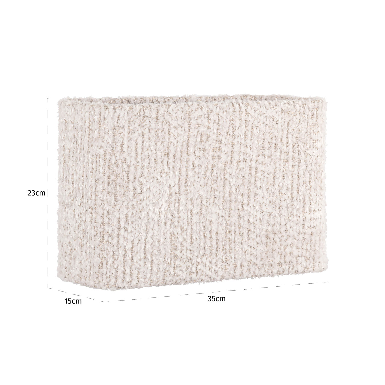 Richmond Möbel | Lampenschirm Marly Rechteck klein | Lovely-cream