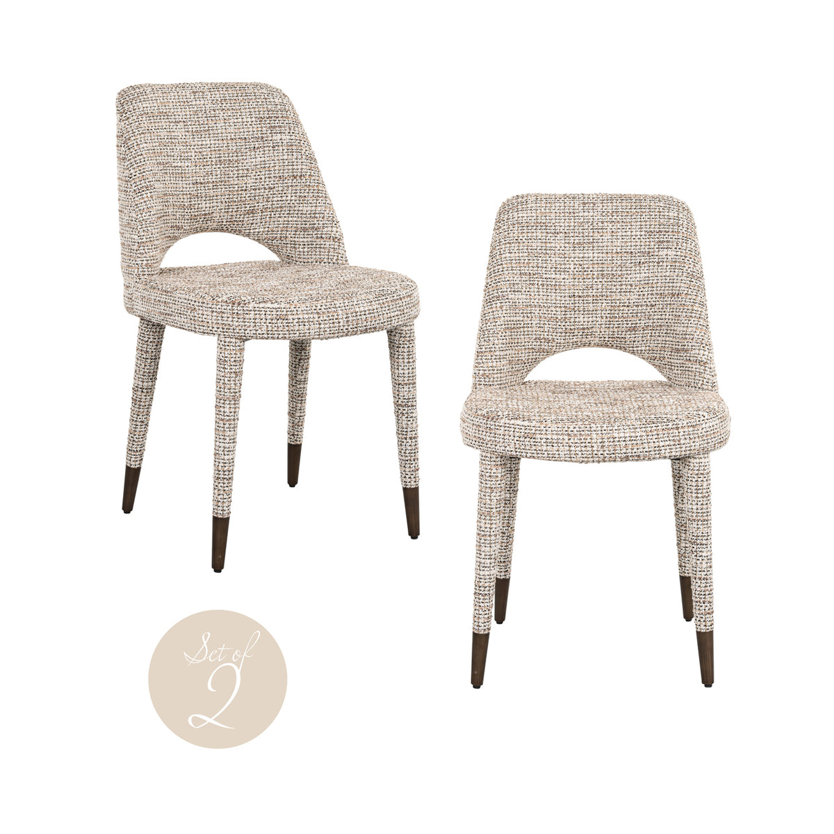 Richmond Möbel Esszimmerstuhl Cecilia (Set von 2) trendy nature | 212898