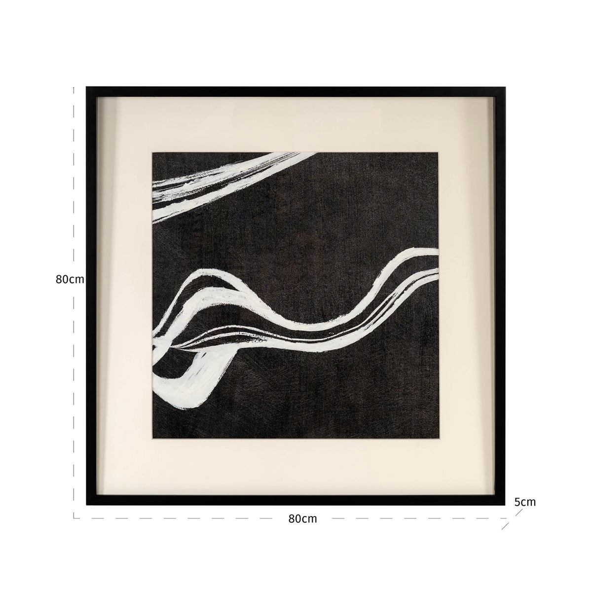 Richmond Möbel Wandkunst Jozra black/white | 213680