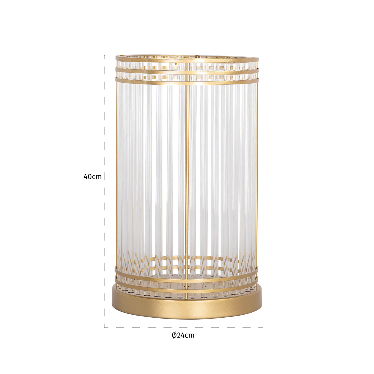 Richmond Möbel | Windlicht Dyara | Gold