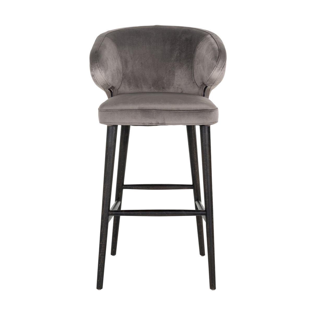 Richmond Möbel Barhocker Indigo stone velvet | 210465