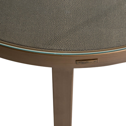 Richmond Möbel | Couchtisch Bloomville tops (Set von 2) | Brass-shagreen