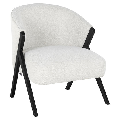 Richmond Möbel | Lounge Stuhl Mia | White-boucle
