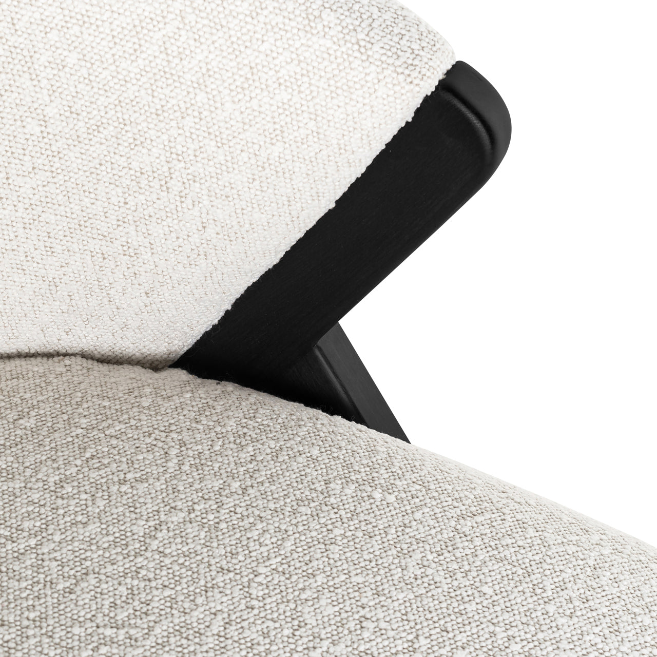 Richmond Möbel | Lounge Stuhl Mia | White-boucle