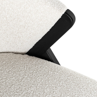 Richmond Möbel | Lounge Stuhl Mia | White-boucle