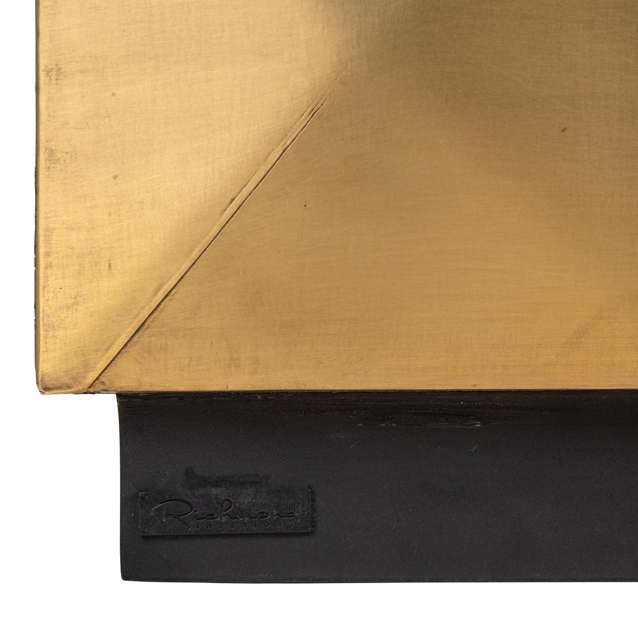 Richmond Möbel | Couchtisch Collada top | Brushed-gold