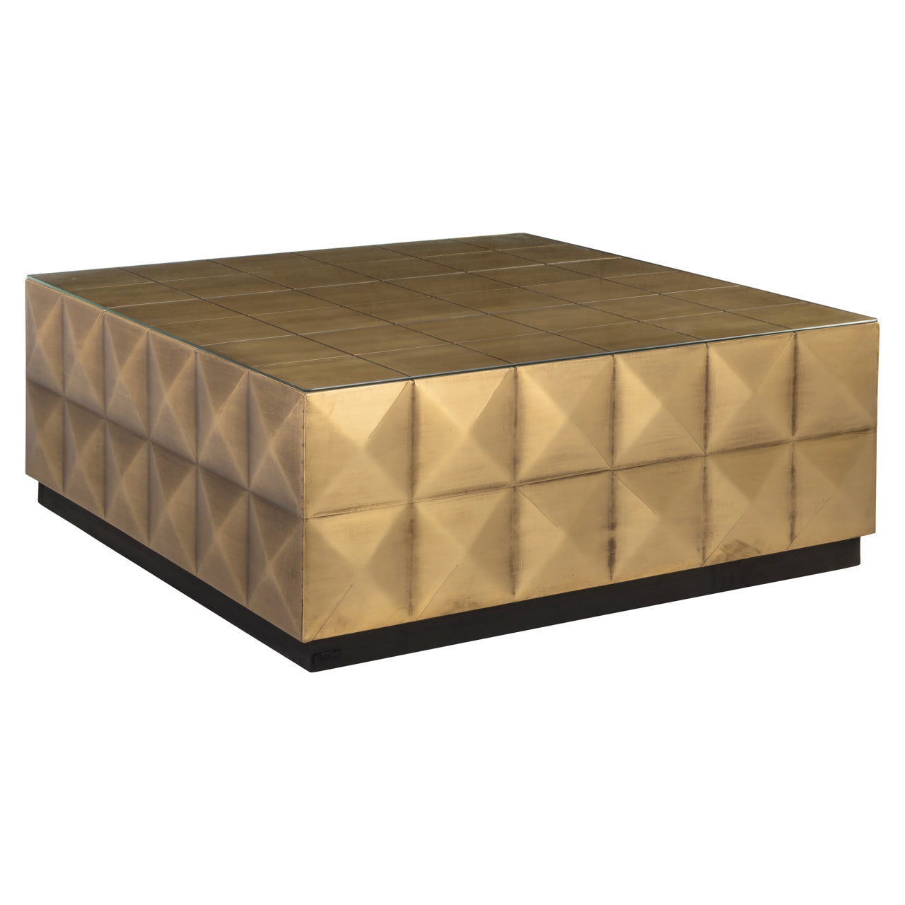 Richmond Möbel | Couchtisch Collada top | Brushed-gold