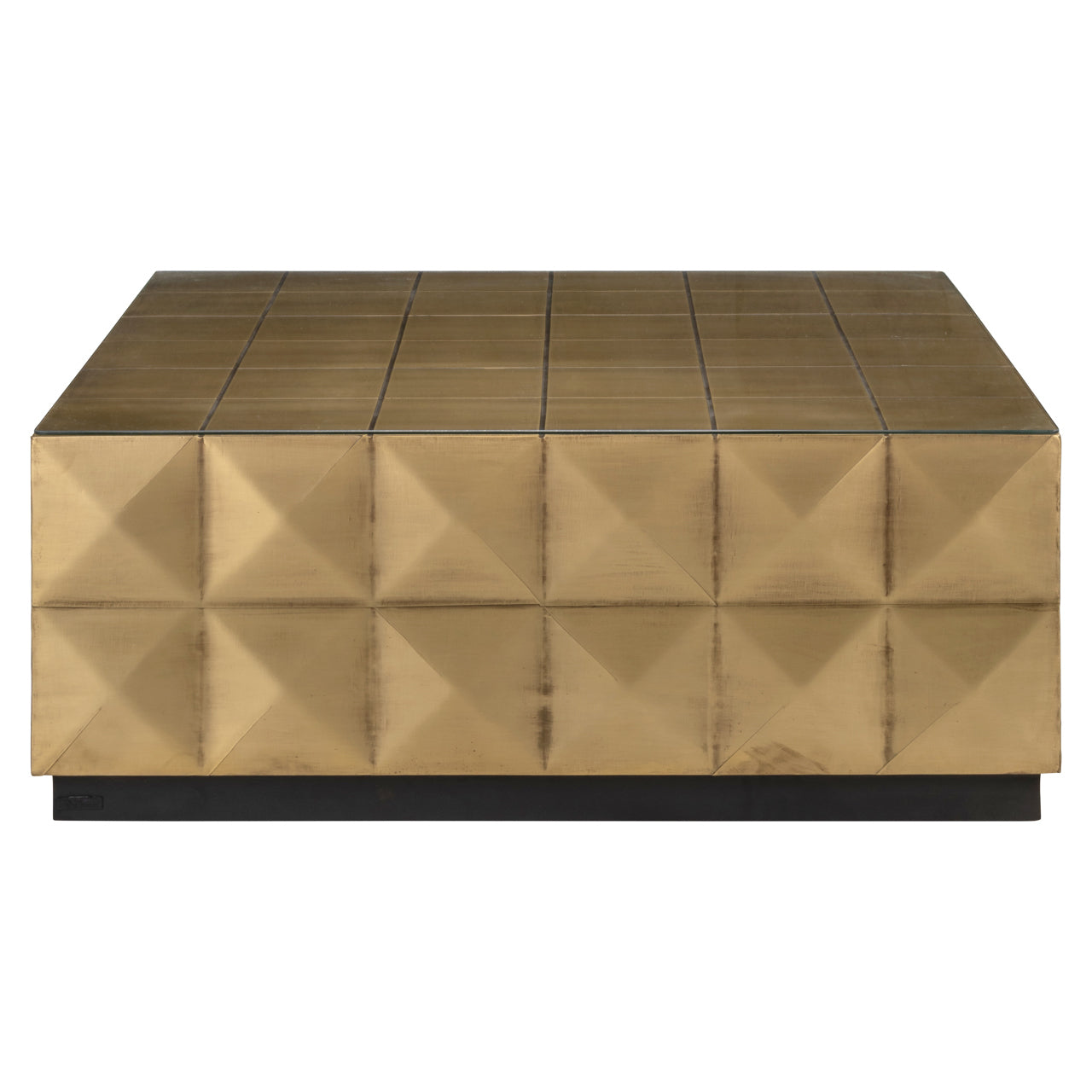 Richmond Möbel | Couchtisch Collada top | Brushed-gold