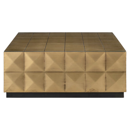 Richmond Möbel | Couchtisch Collada top | Brushed-gold