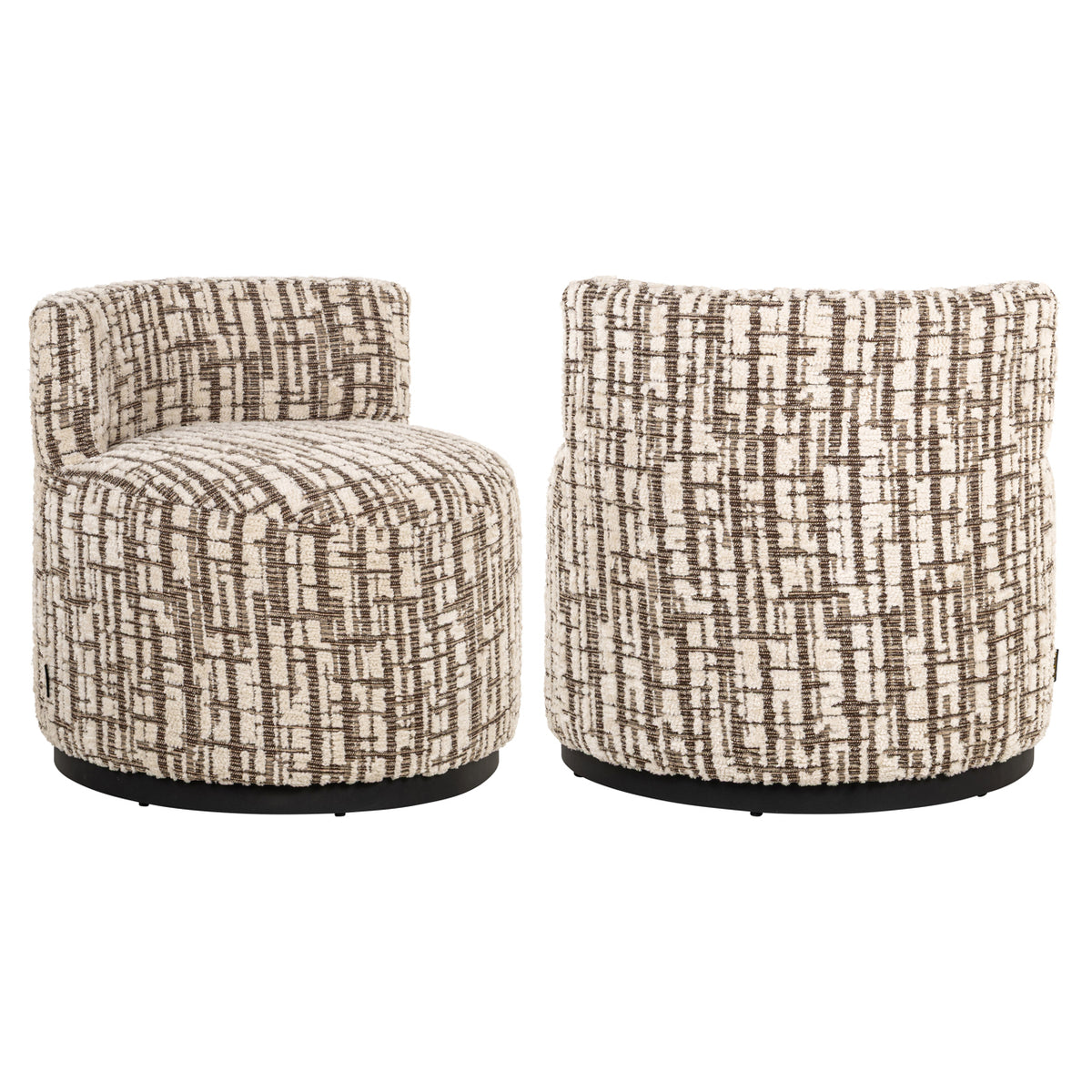 Richmond Möbel Lounge Stuhl Franny cream | 213298