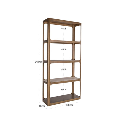 Richmond Möbel | Vitrine Claridge | Gold-antique