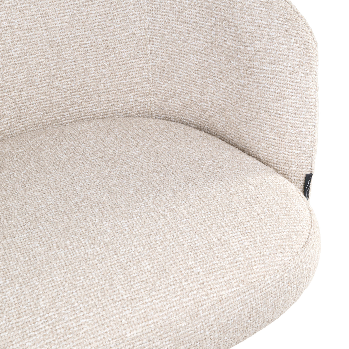 Richmond Möbel Barhocker Nikki drehbar Feuerresistent biscotti | 213885