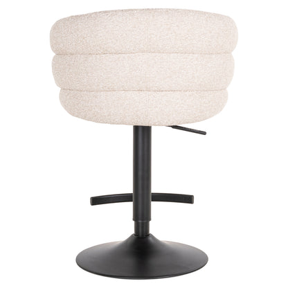 Richmond Möbel | Barhocker Nikki drehbar Feuerresistent | Niagara-beige