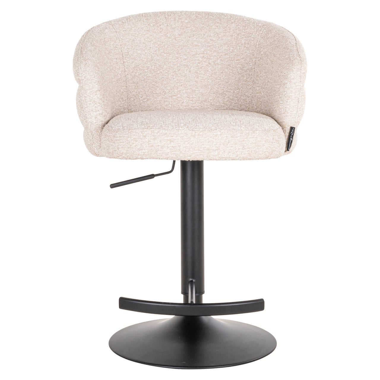 Richmond Möbel | Barhocker Nikki drehbar Feuerresistent | Niagara-beige