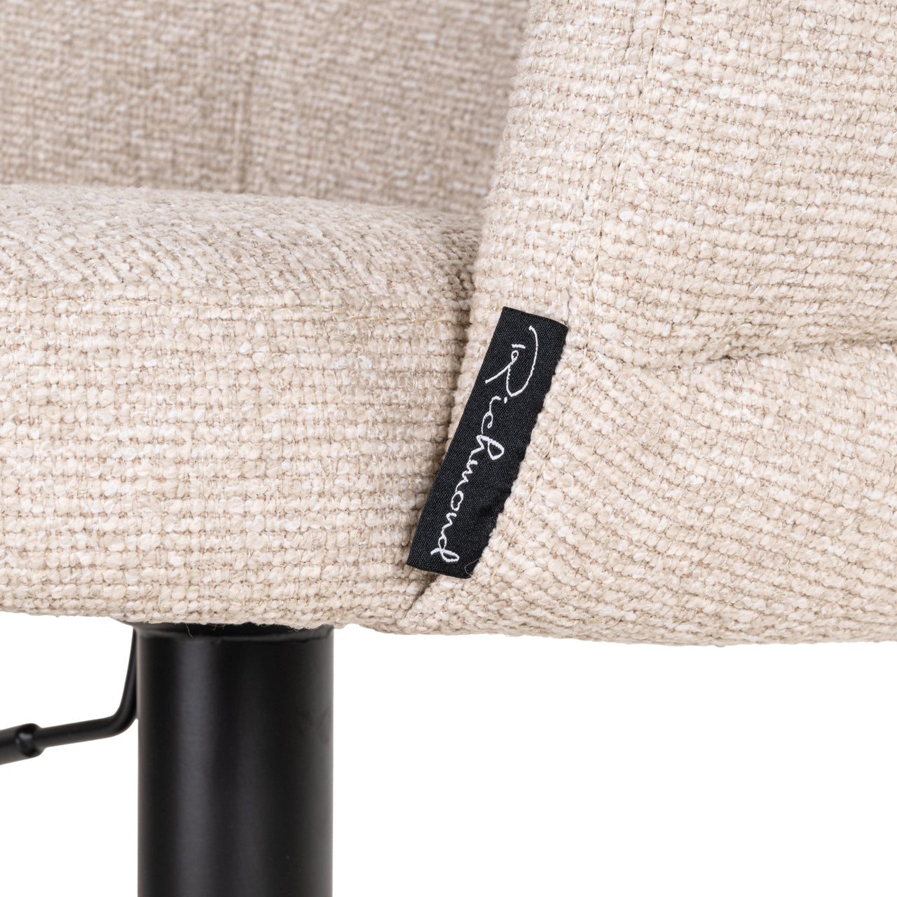 Richmond Möbel | Barhocker Nikki drehbar Feuerresistent | Niagara-beige