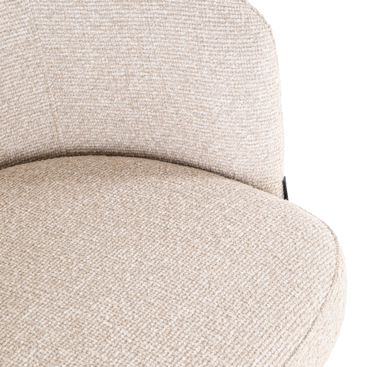 Richmond Möbel | Barhocker Nikki drehbar Feuerresistent | Niagara-beige