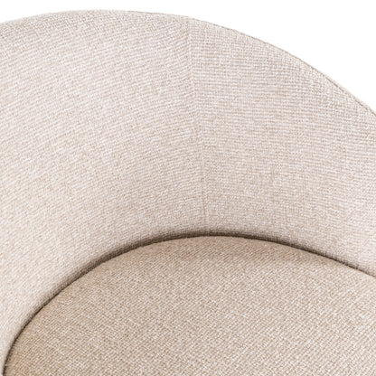 Richmond Möbel | Barhocker Nikki drehbar Feuerresistent | Niagara-beige