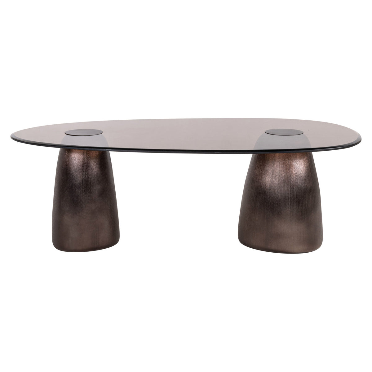 Richmond Möbel Couchtisch Hayden oval bronze | 214051