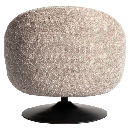 Richmond Möbel Lounge Stuhl Nodo drehbar natural chunky | 214116