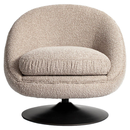 Richmond Möbel Lounge Stuhl Nodo drehbar natural chunky | 214116