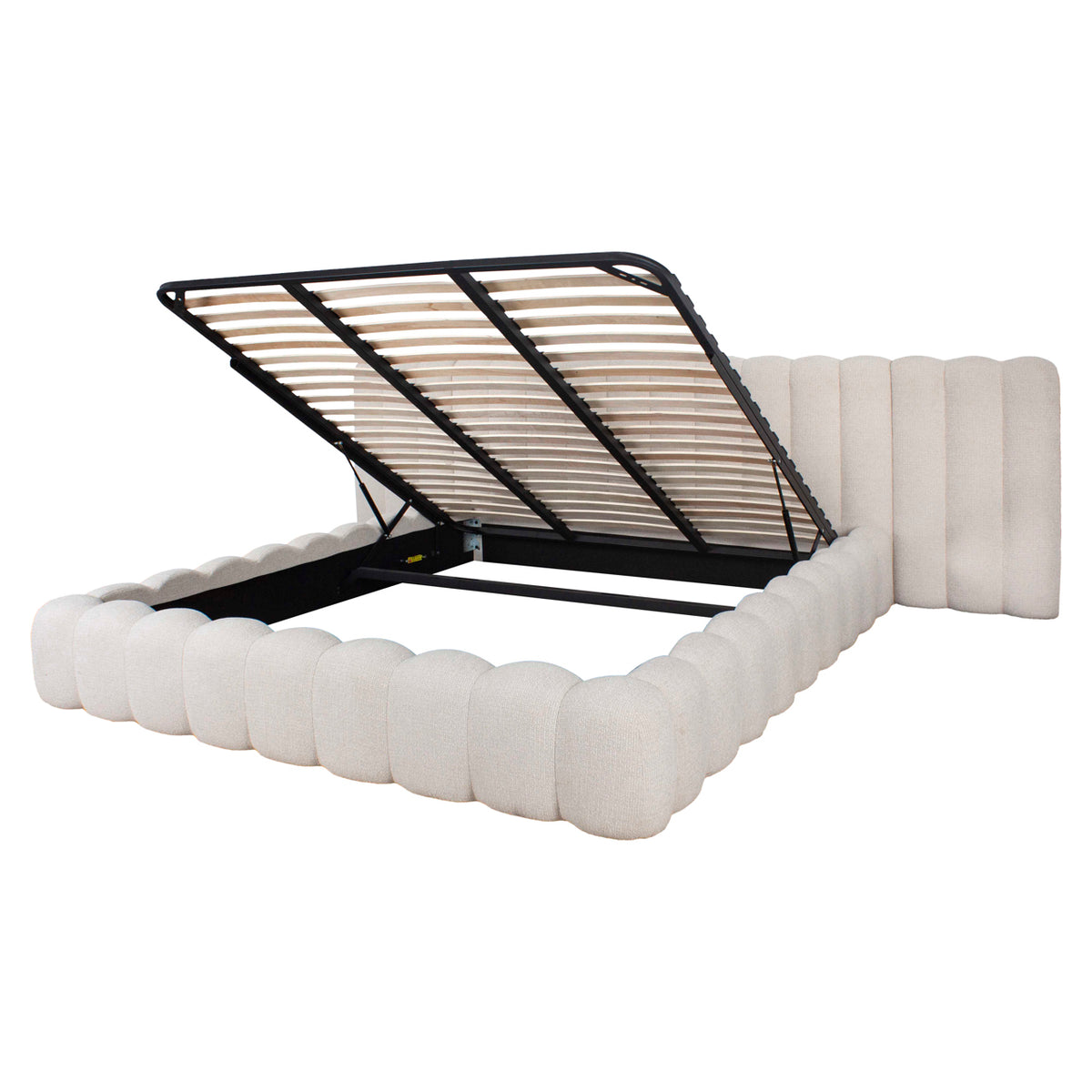 Richmond Möbel Bett Cupidon with storage cream fancy | 214117