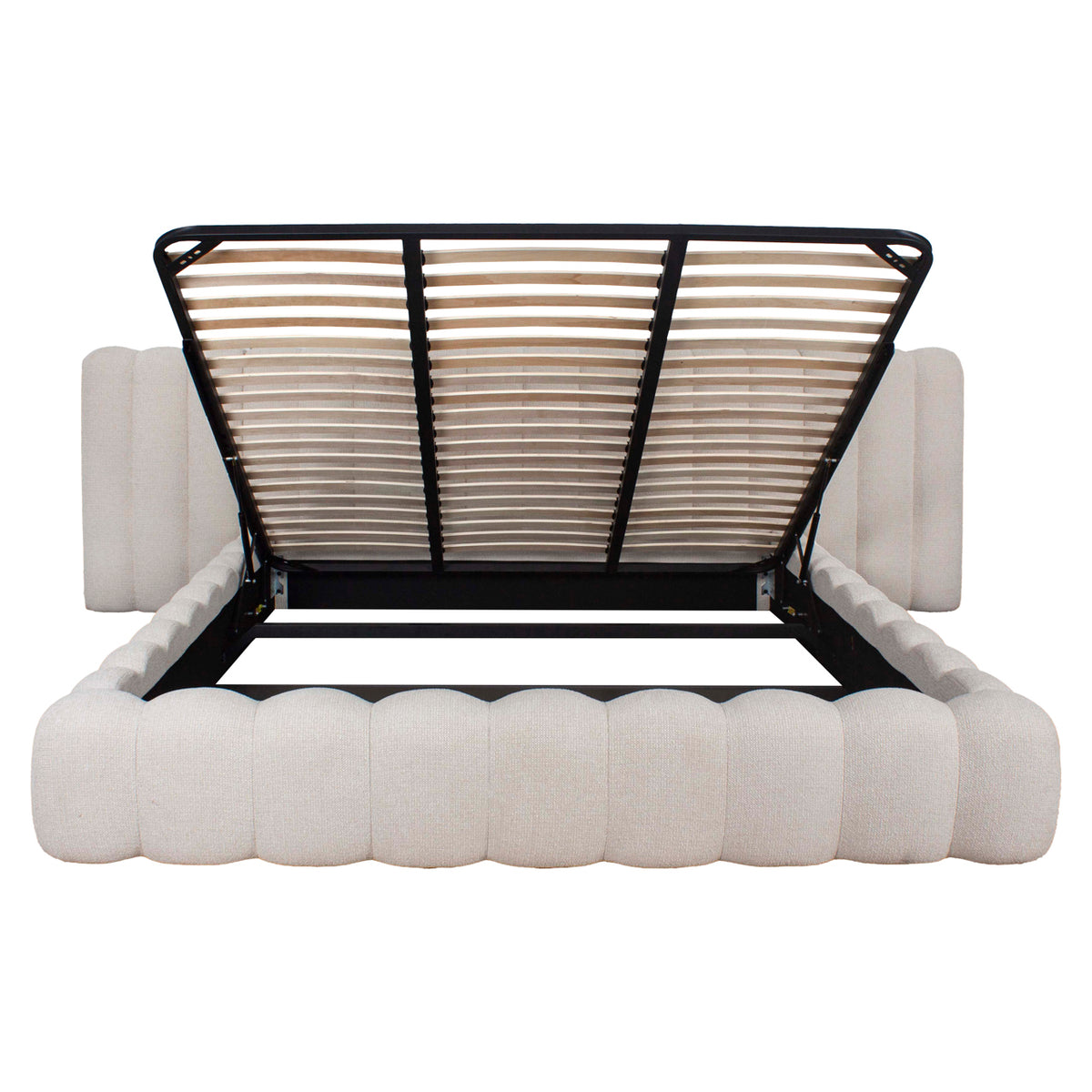 Richmond Möbel Bett Cupidon with storage cream fancy | 214117