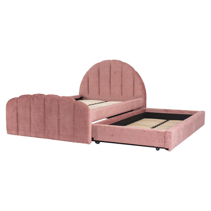 Richmond Möbel Bett Pixie with pull-out bed rosewood jewel | 214119