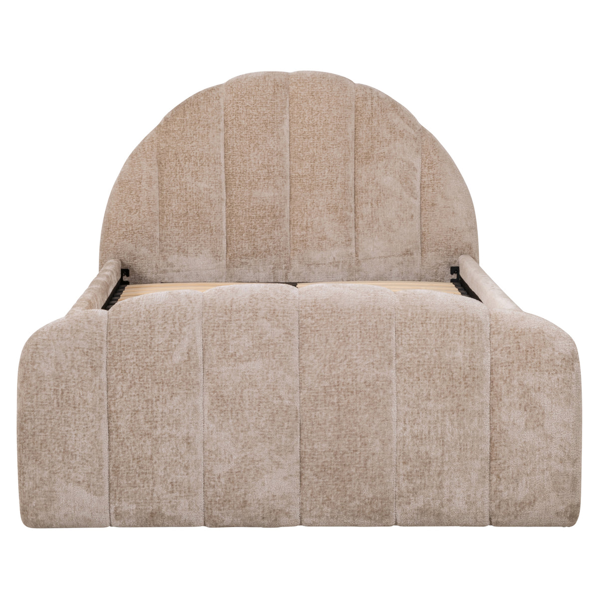 Richmond Möbel Bett Pixie with pull-out bed clay chenille | 214120