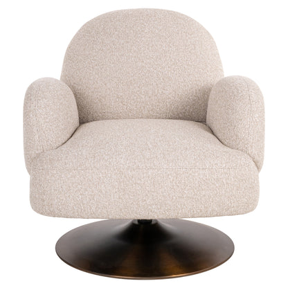 Richmond Möbel Lounge Stuhl Kagney drehbar biscotti | 214133