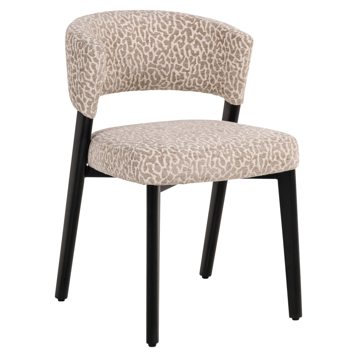 Richmond Möbel Esszimmerstuhl Zeno beige leopard | 214148