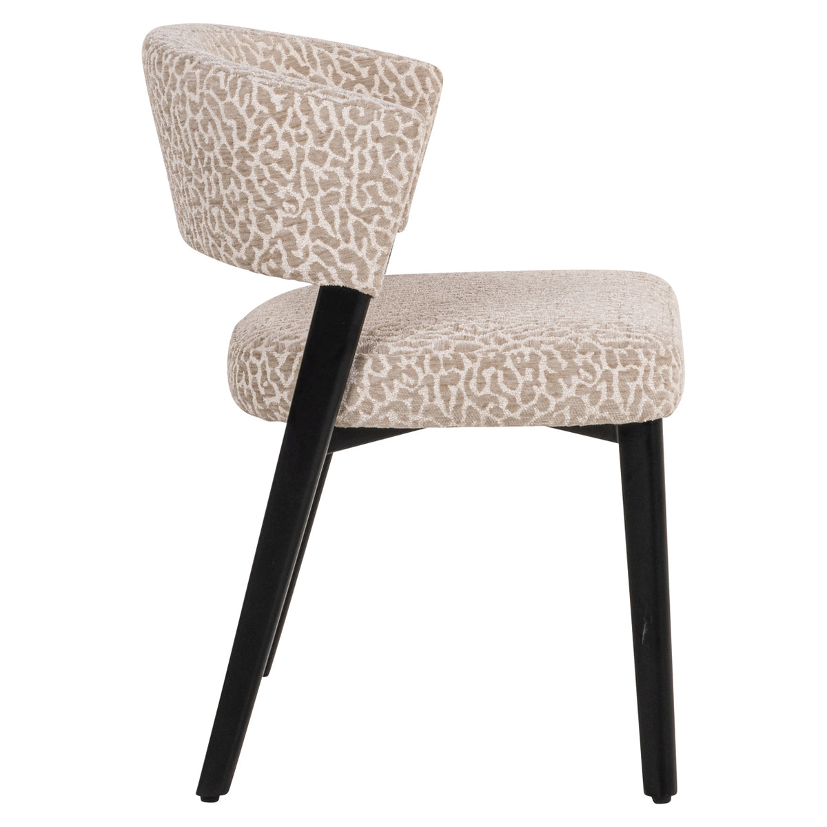 Richmond Möbel Esszimmerstuhl Zeno beige leopard | 214148