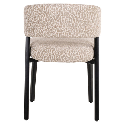 Richmond Möbel Esszimmerstuhl Zeno beige leopard | 214148