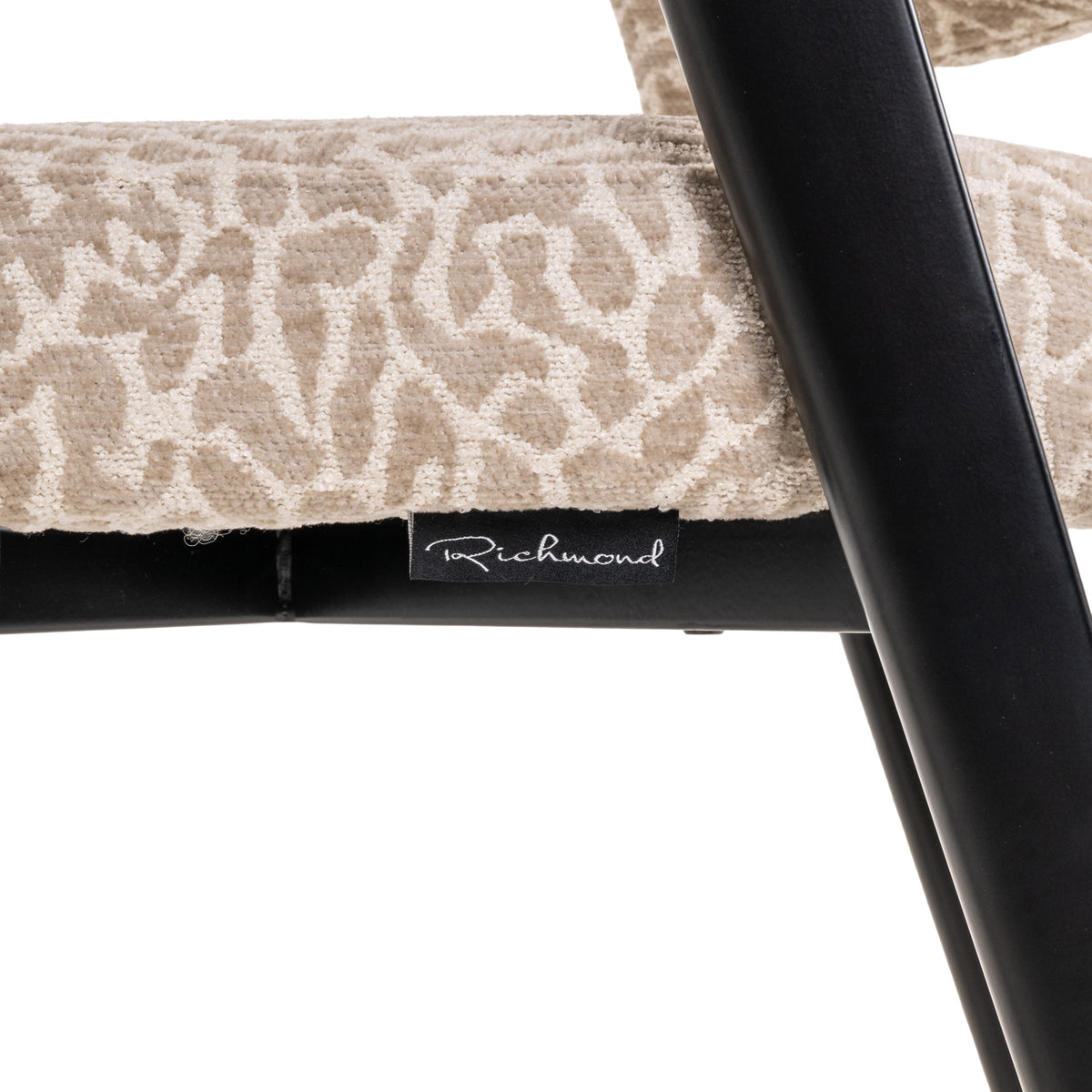 Richmond Möbel Esszimmerstuhl Zeno beige leopard | 214148