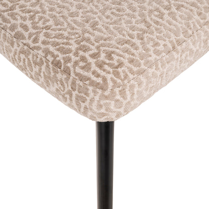 Richmond Möbel Esszimmerstuhl Zeno beige leopard | 214148