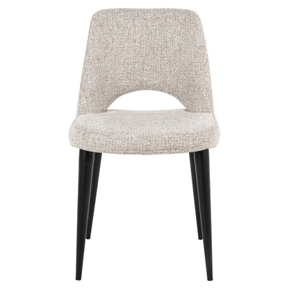Richmond Möbel Esszimmerstuhl Tabitha Feuerresistent (Set von 2) natural fancy | 214164